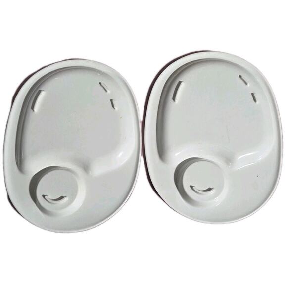 Nagao Children's Divided Sturdy Dinner Plate Dolphin Fish Melamine Korea HTF - Picture 2 of 10